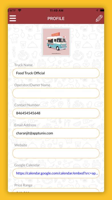 Vendor - Where's The Foodtruck screenshot 2