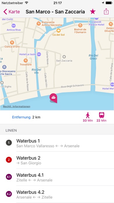 Venice Rail Map Lite screenshot 4