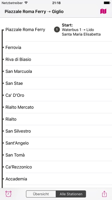 Venice Rail Map Lite screenshot 2