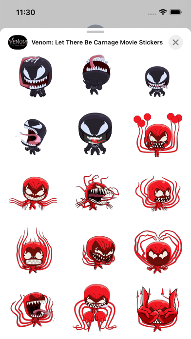 Venom Movie Stickers screenshot 1