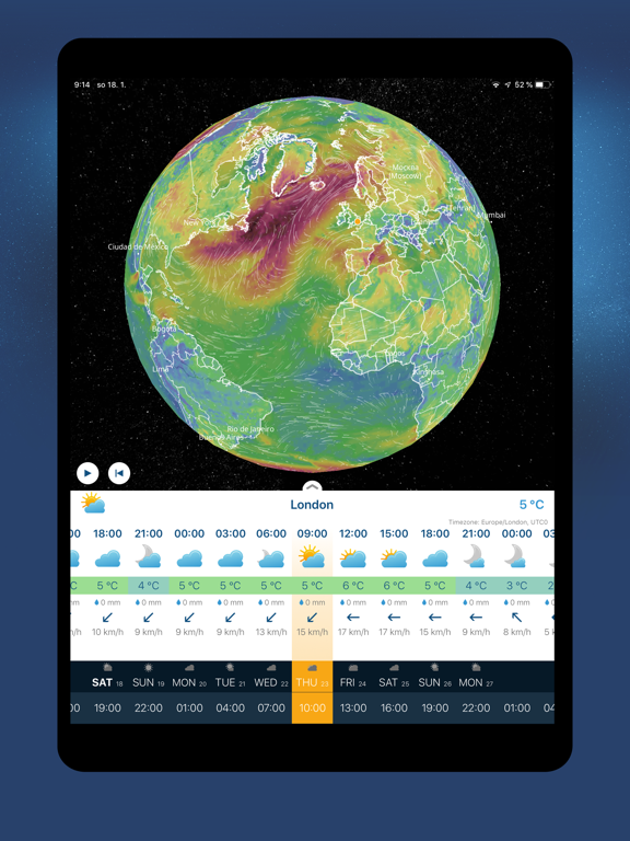 Ventusky: Weather Maps & Radar screenshot 3