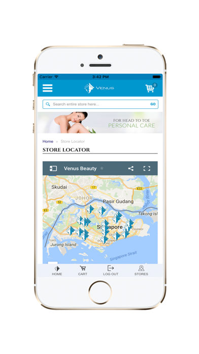 Venus Beauty  app screenshot 1