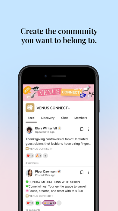 VENUS: Community screenshot 3