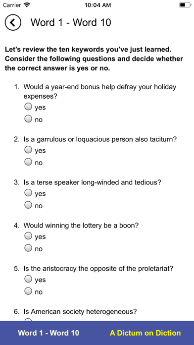 Verbal Advantage - Level 3 screenshot 3
