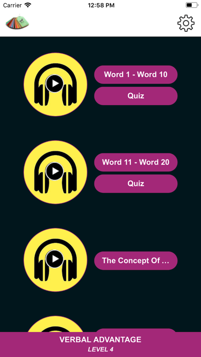 Verbal Advantage - Level 4 screenshot 5