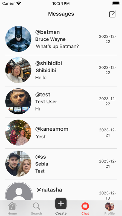 Verbal: Social Audio Network screenshot 1