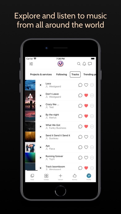 VERCE - Music collaboration screenshot 4
