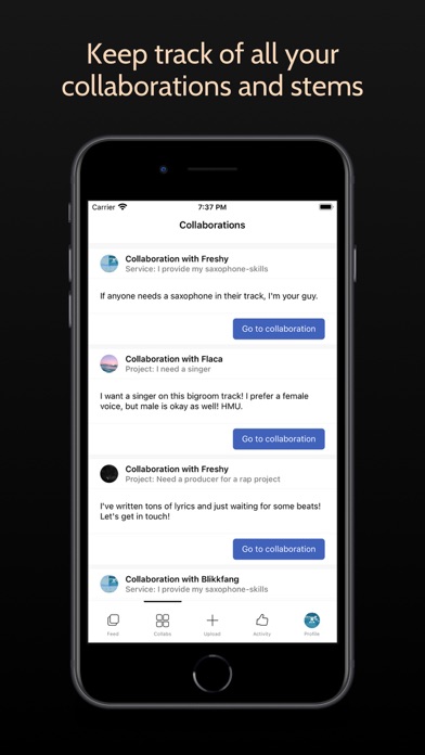 VERCE - Music collaboration screenshot 3