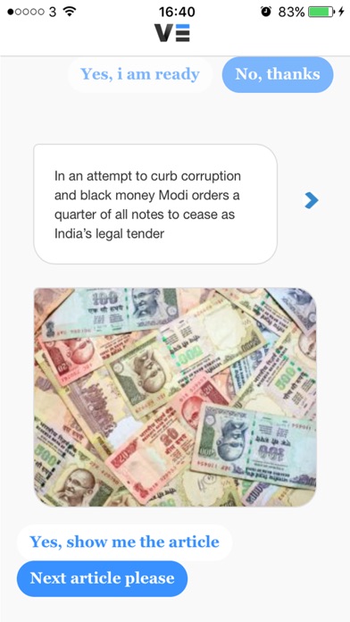 Verdict App screenshot 1