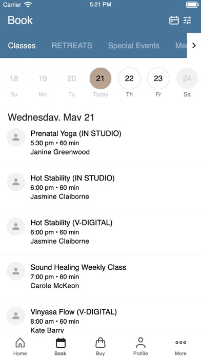Verge Yoga Center screenshot 2