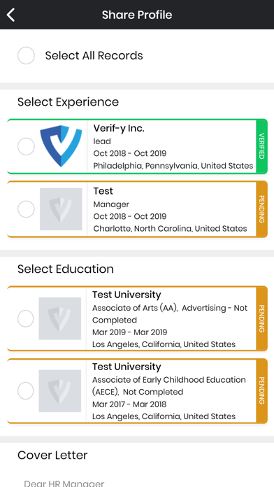Verif-y screenshot 1