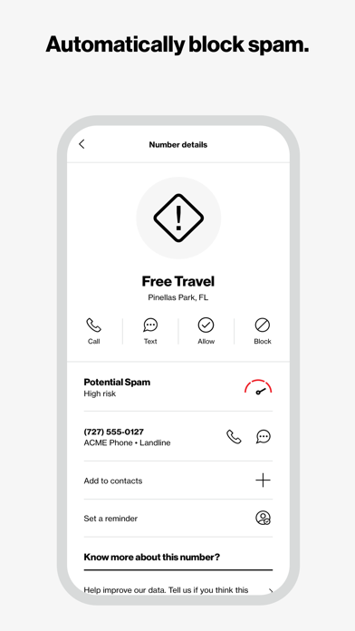 Verizon Call Filter screenshot 4