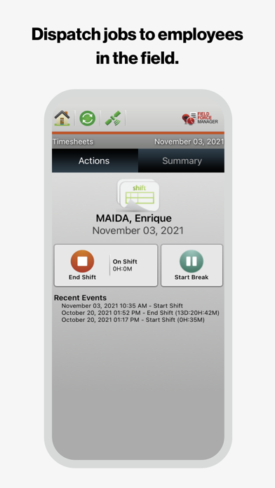 Verizon Field Force Manager screenshot 1