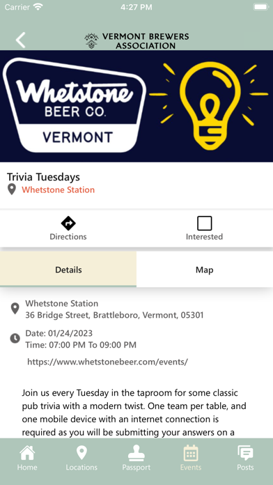 Vermont Brewery Challenge screenshot 5