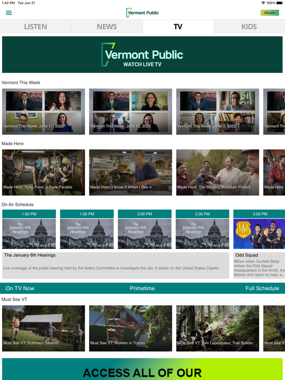 Vermont Public screenshot 2