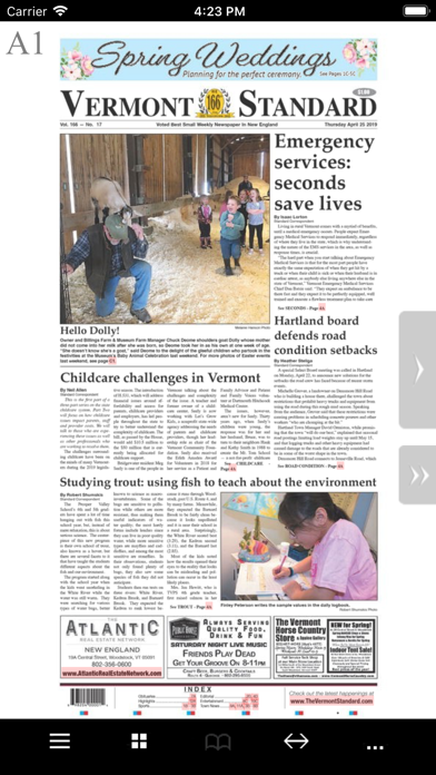 Vermont Standard eEdition screenshot 2