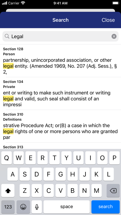 Vermont Statutes by PocketLaw screenshot 1