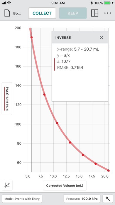 Vernier Graphical Analysis screenshot 1