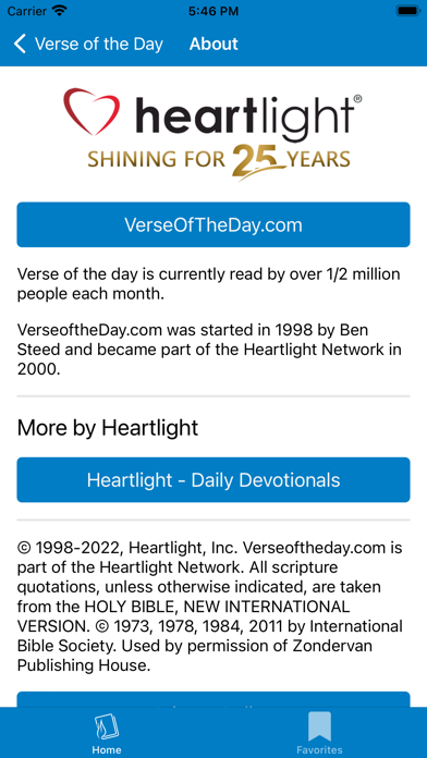 Verse of the Day by Heartlight screenshot 3