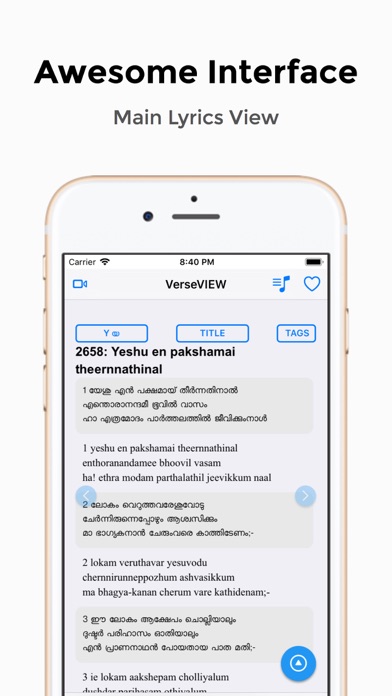 VerseVIEW Songbook screenshot 5