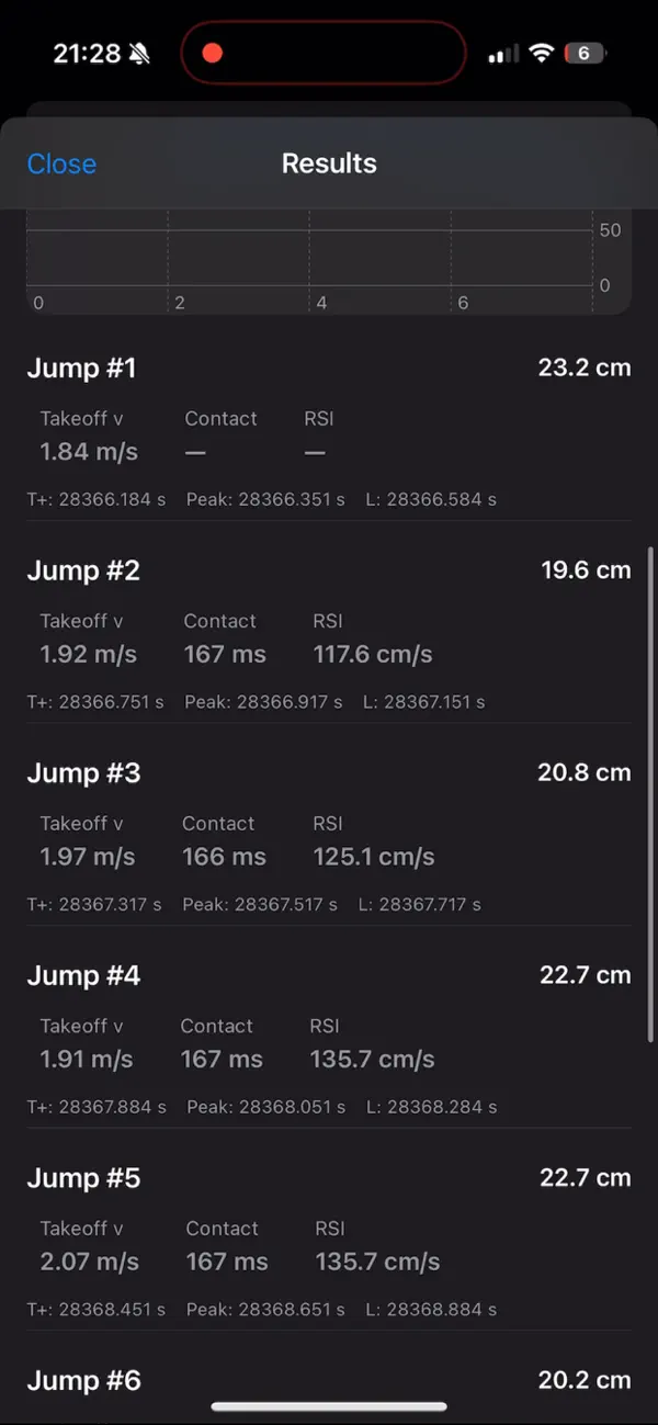 VerticalJumpTest screenshot 1