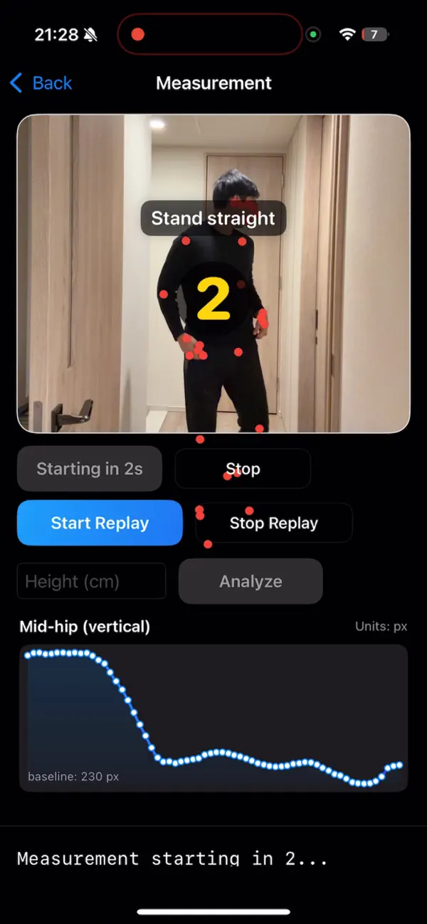 VerticalJumpTest screenshot 5