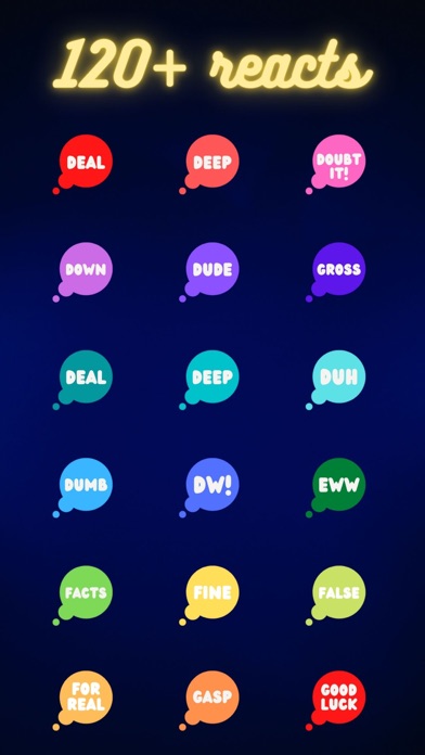 Very Necessary Reactions Color screenshot 4