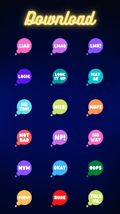 Very Necessary Reactions Color screenshot 2