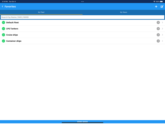 VesselFinder Lite screenshot 1