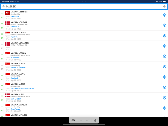 VesselFinder Pro screenshot 2