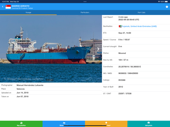 VesselFinder Pro screenshot 8