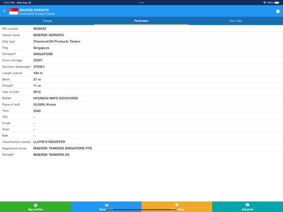 VesselFinder Pro screenshot 5