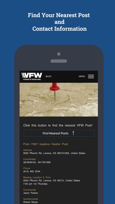 Veterans of Foreign Wars screenshot 2