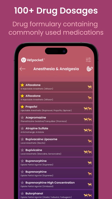 Vetpocket - Vet Calc & Drugs screenshot 1