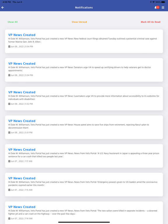 Vets Portal screenshot 4