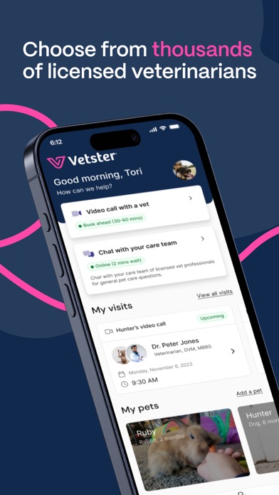 Vetster – Online Vets 24/7 screenshot 6