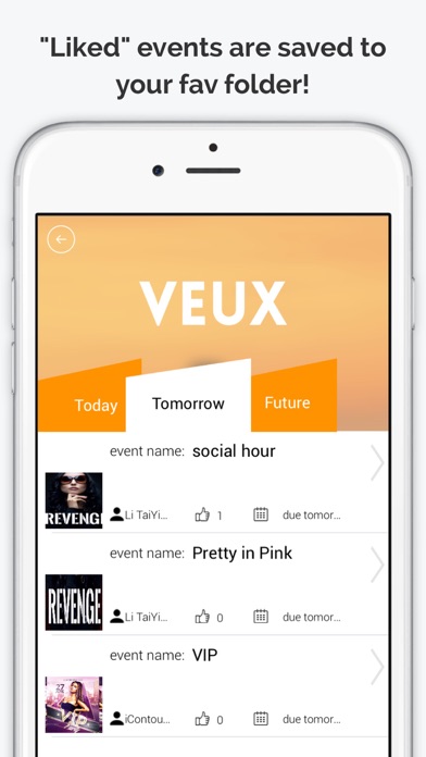 Veux - Fun Local Events Near Me screenshot 1