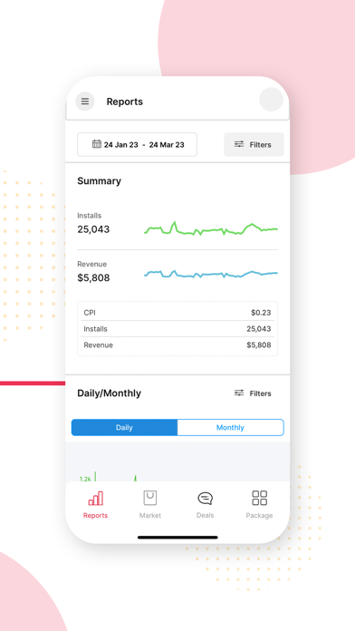 VEVE Market for Publishers screenshot 1