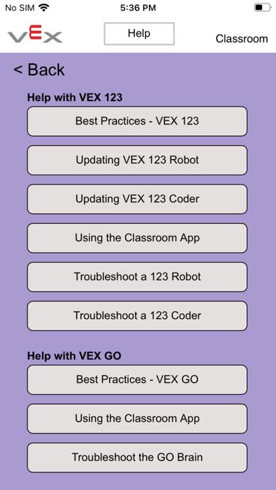 VEX Classroom screenshot 4