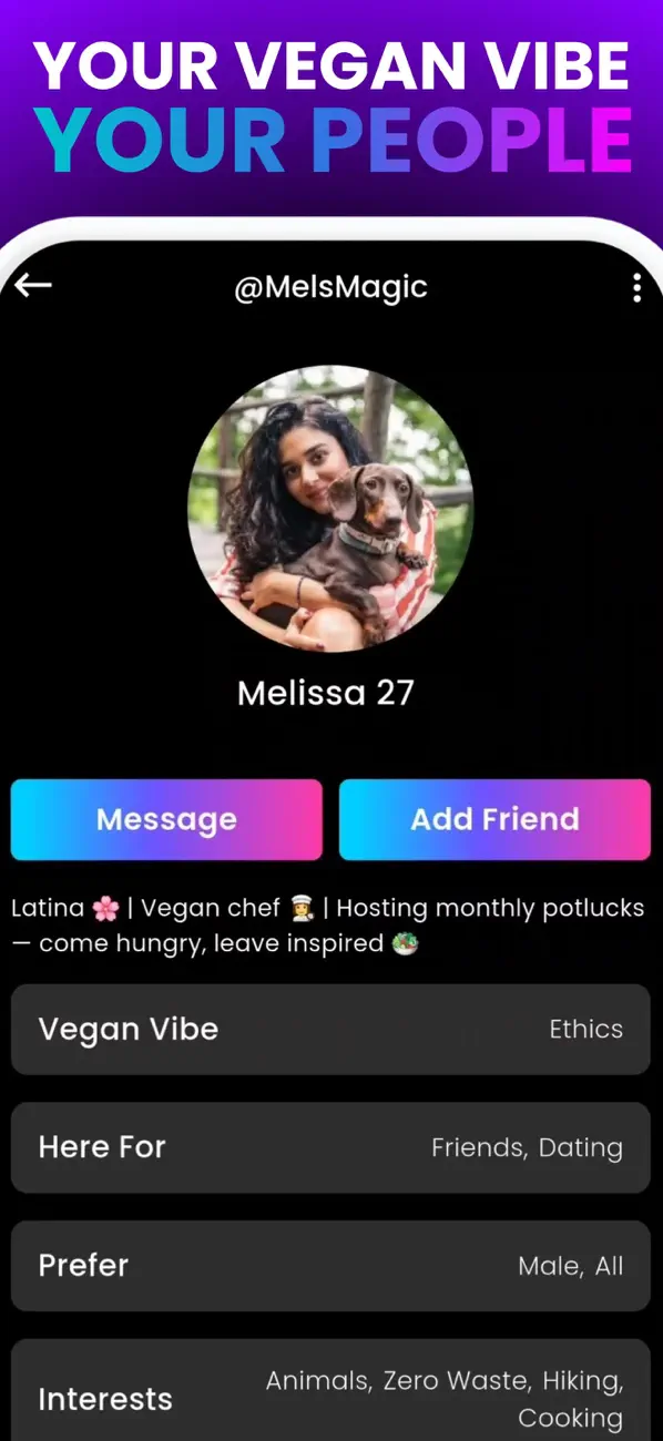 VGN Social: Your Vegan World screenshot 1