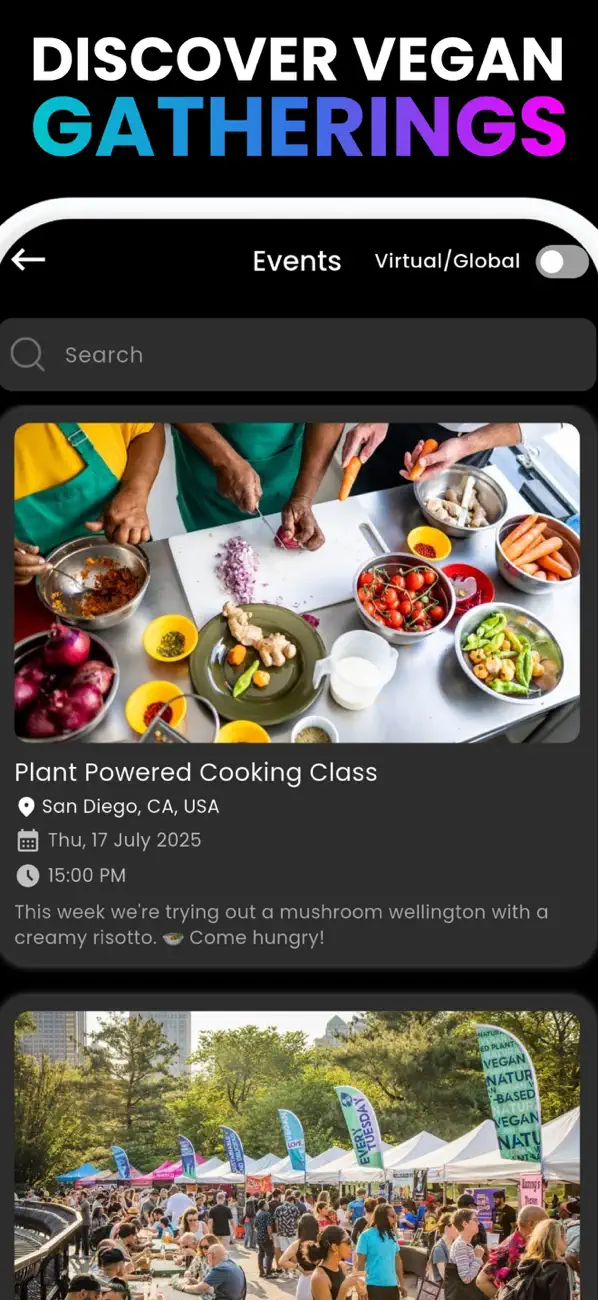 VGN Social: Your Vegan World screenshot 4
