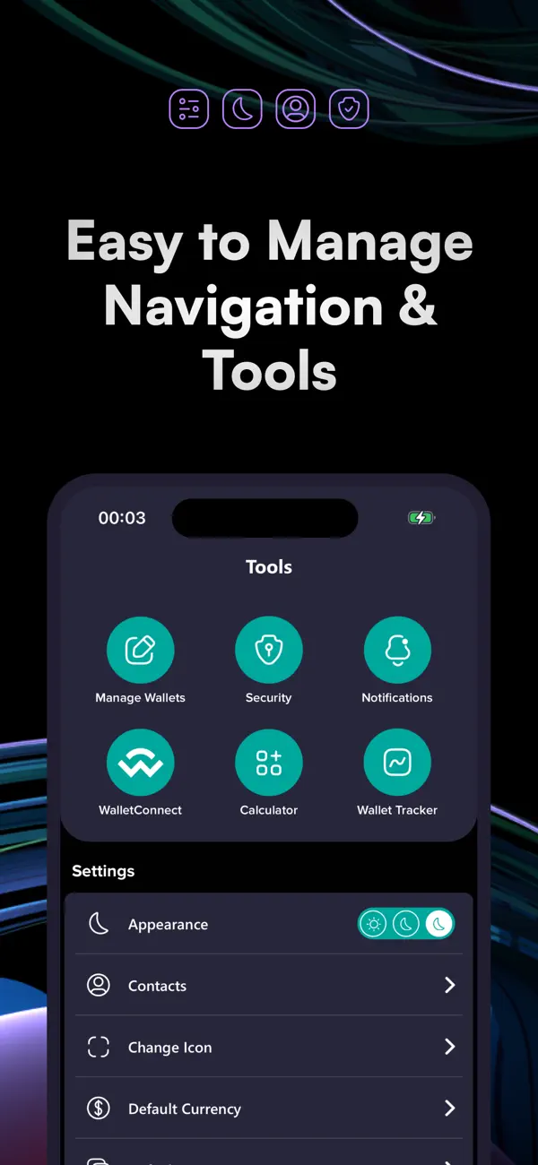 VGX Wallet - Crypto & NFTs screenshot 1