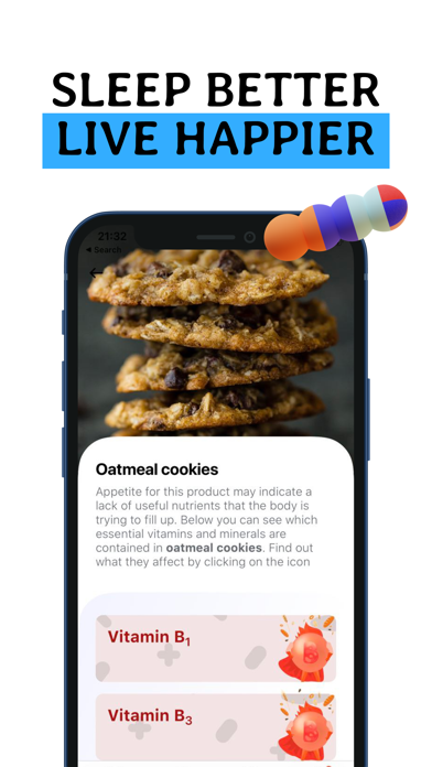 VHero: Vitamin Tracker, Meals screenshot 1