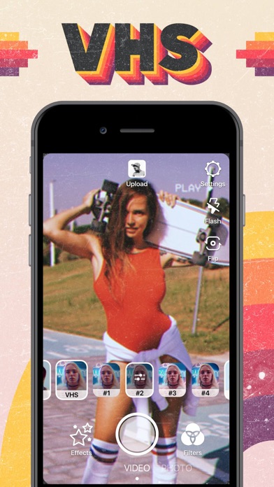 VHS Video Editor, Vintage Cam screenshot 8