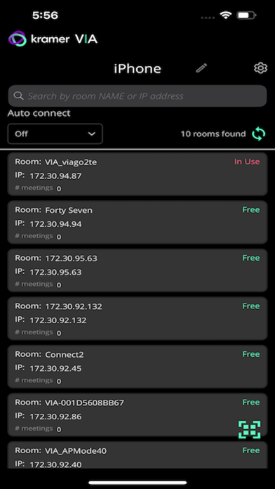 VIA App screenshot 2