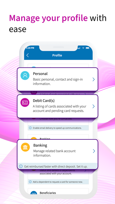 Via Benefits Accounts screenshot 1