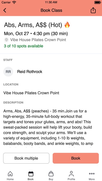Vibe House Pilates screenshot 1