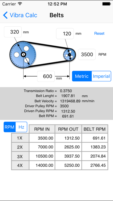 Vibra Calc screenshot 4