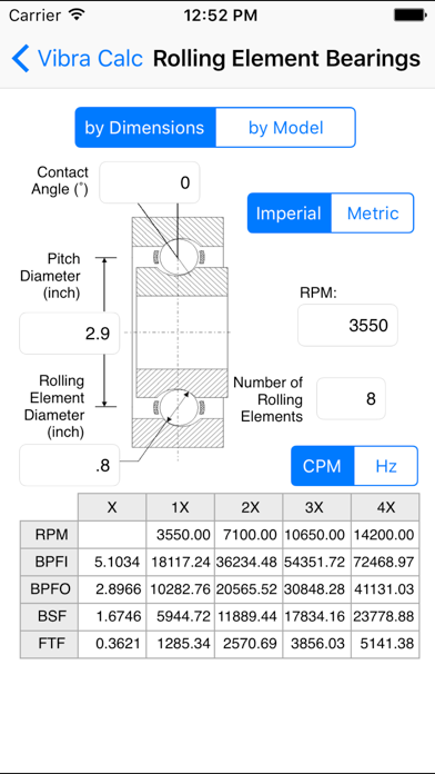 Vibra Calc screenshot 3