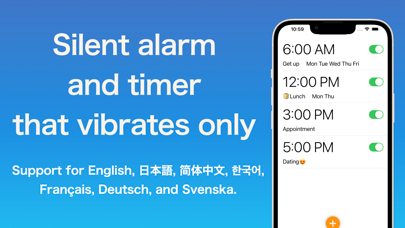Vibrating Alarm Clock & Timer screenshot 3